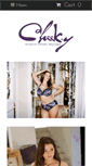 Mobile Screenshot of cheekyintimateapparel.com